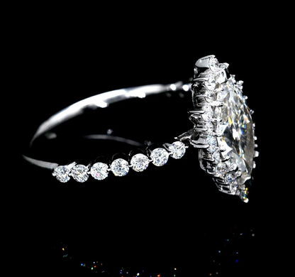 Marquise Light Bloom Ring