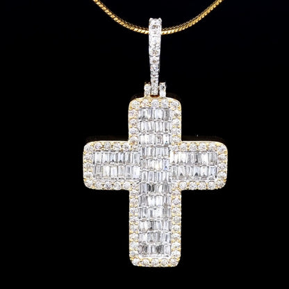 Blessed Sparkle Cross Pendant