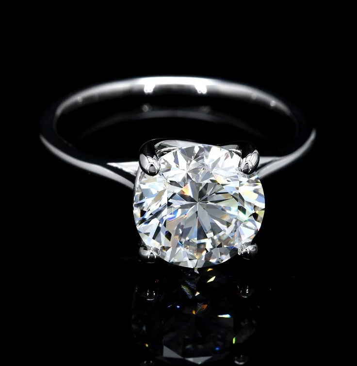 Round Solitaire Ring