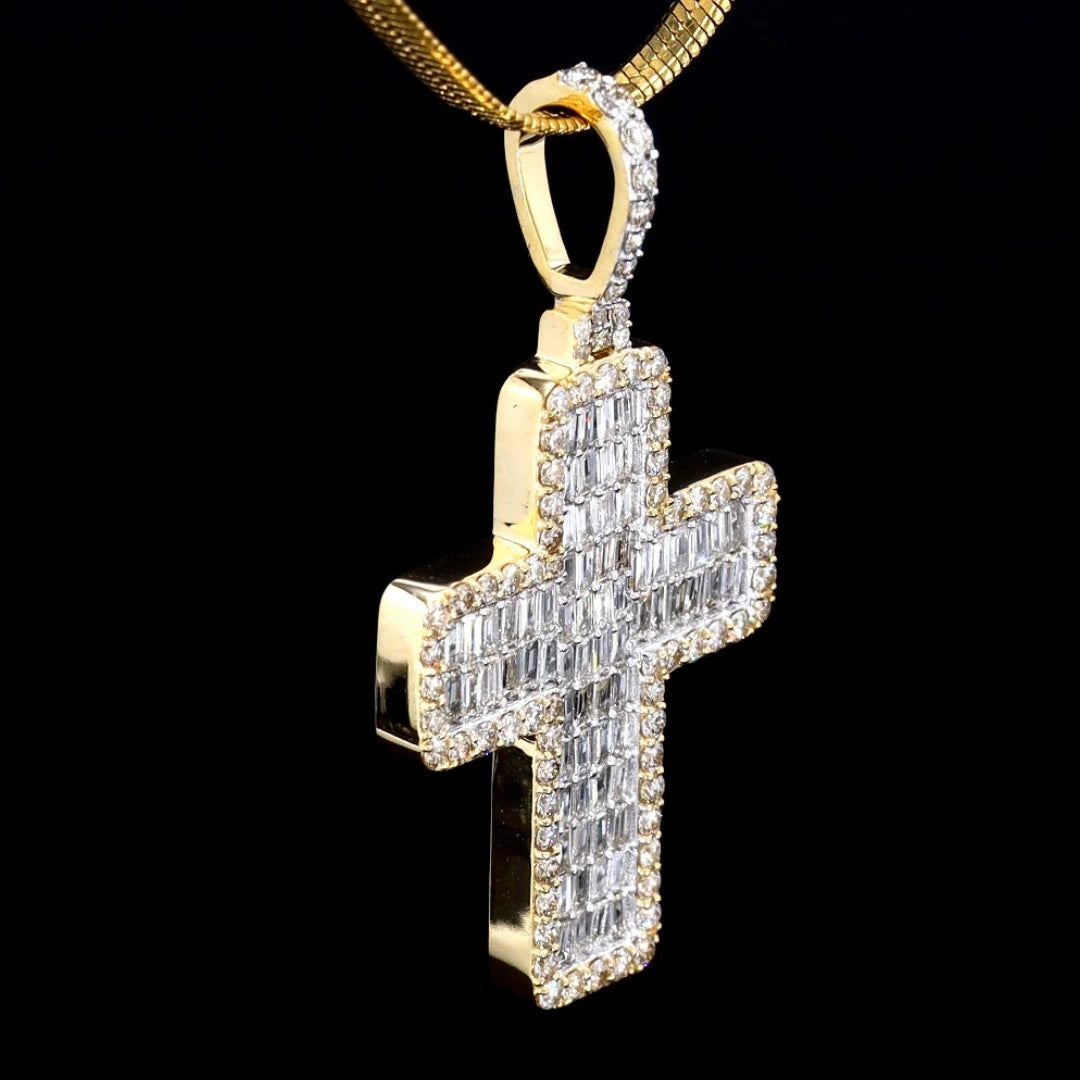 Blessed Sparkle Cross Pendant