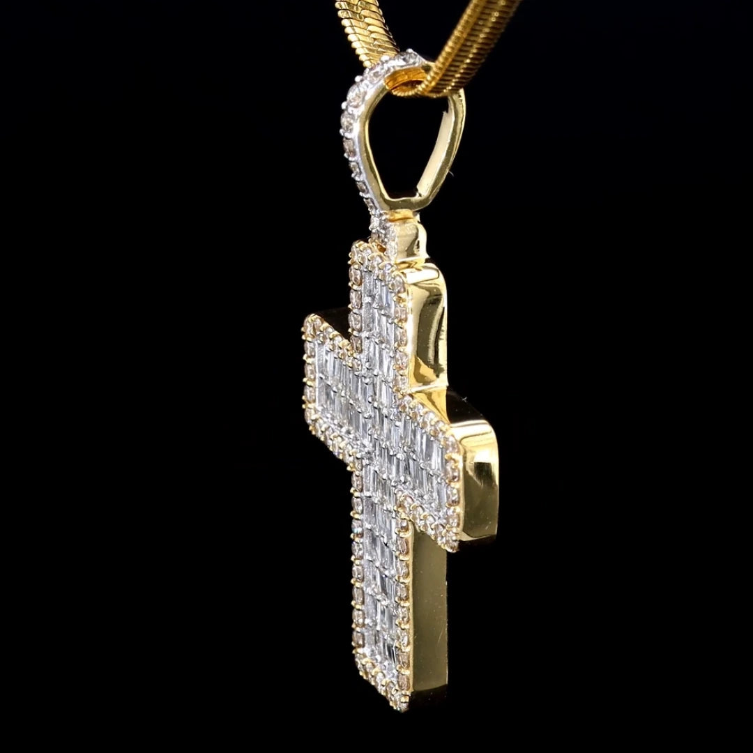 Blessed Sparkle Cross Pendant