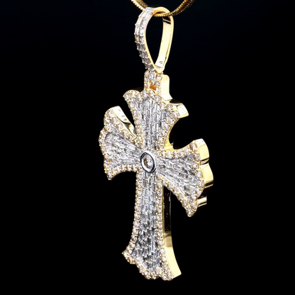 Lattice Cross Pendant