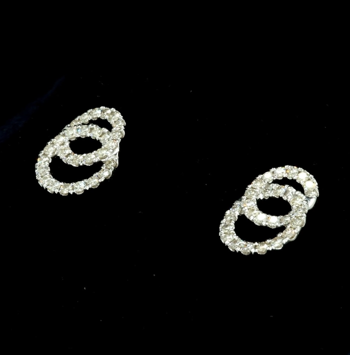 Double Halo Earrings