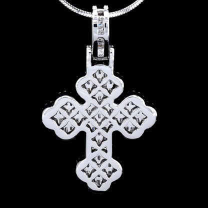 Gleaming Faith Cross Pendant