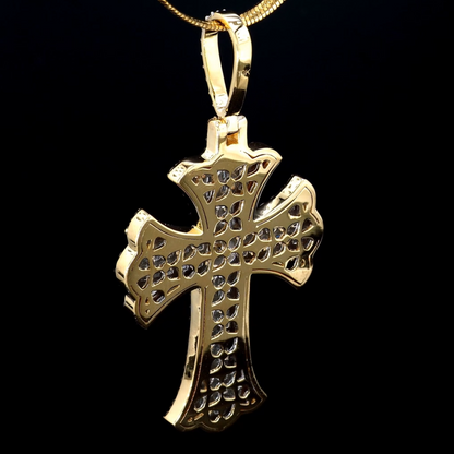 Lattice Cross Pendant