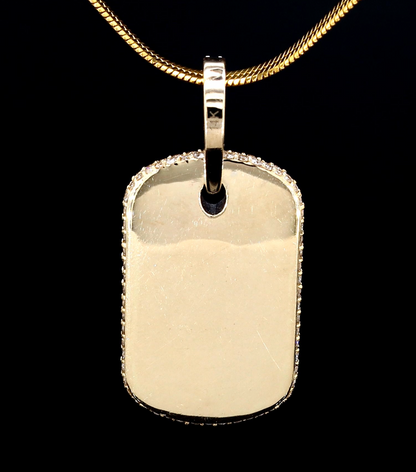 Dog Tag Pendant