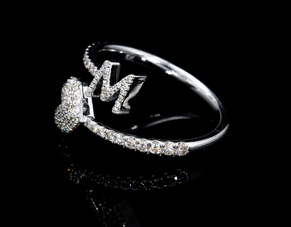 M Heart Initial Ring