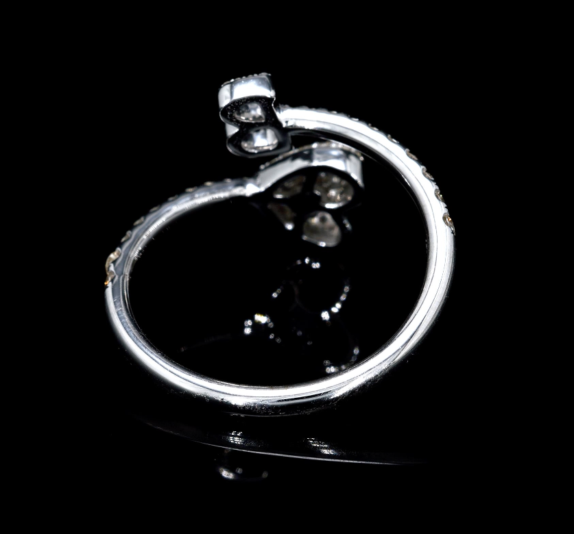 B Heart Initial Ring