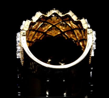 Cross Array Ring