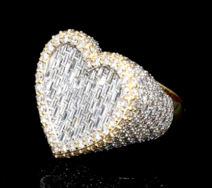 Golden Heart Ring