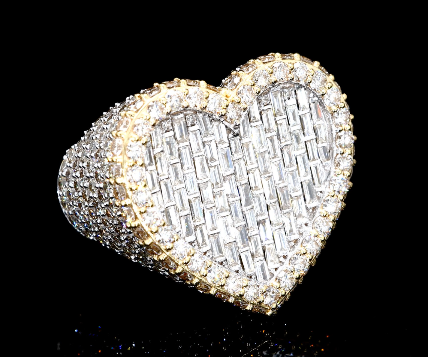 Golden Heart Ring