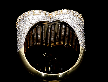 Golden Heart Ring