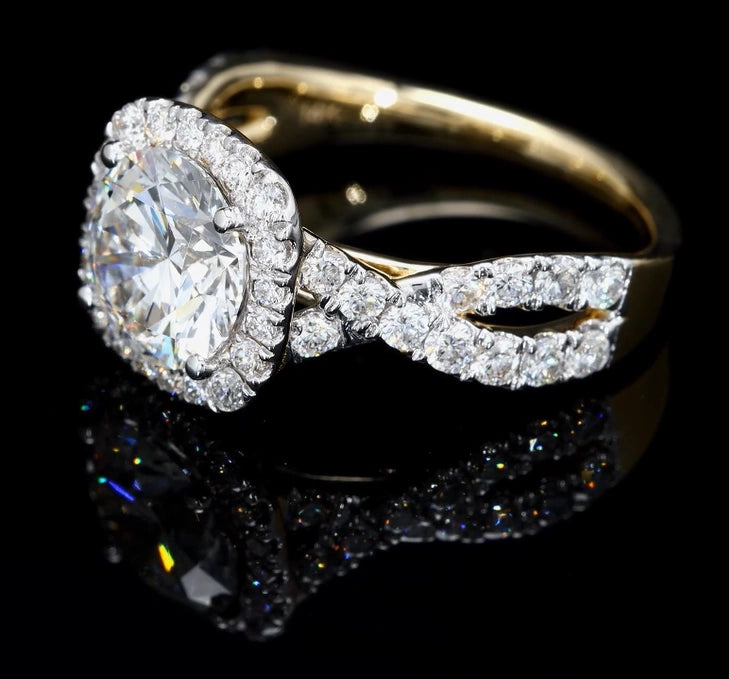 Radiant Round Ring