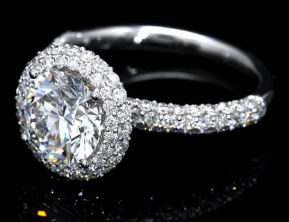 Eternal Diamond Halo Ring