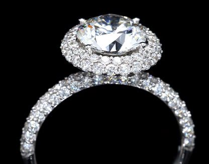 Eternal Diamond Halo Ring