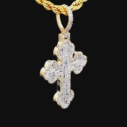 Dazzle Cross Pendant