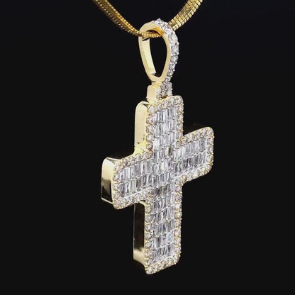 Blessed Sparkle Cross Pendant