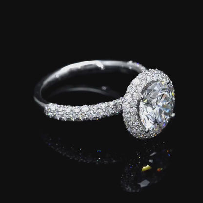 Eternal Diamond Halo Ring